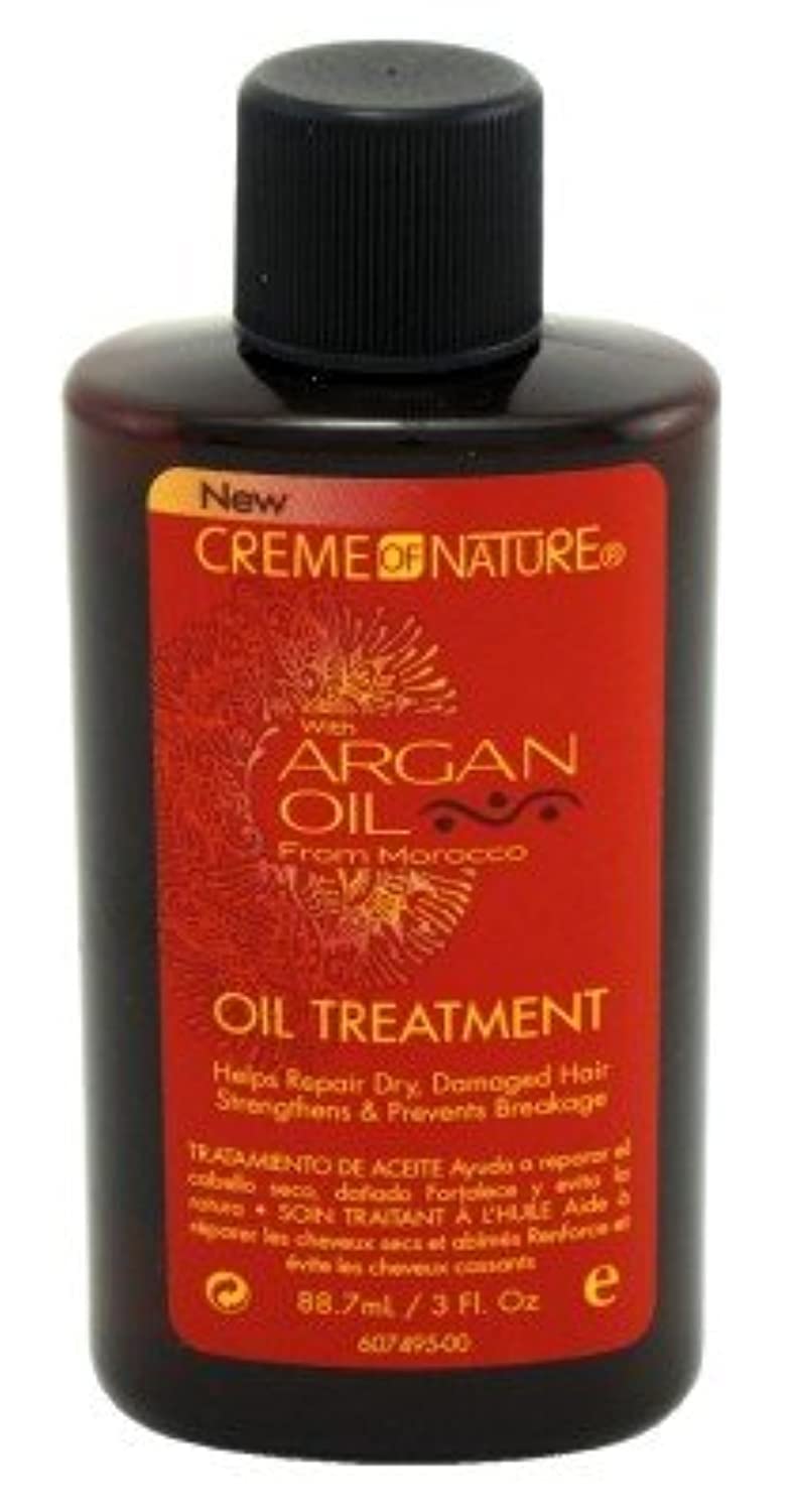 Creme of Nature, Argan Oil Treatment, Helps Repair Dry Damaged Hair, Prevents Breakage, Anti Frizz, 3 Fl Oz